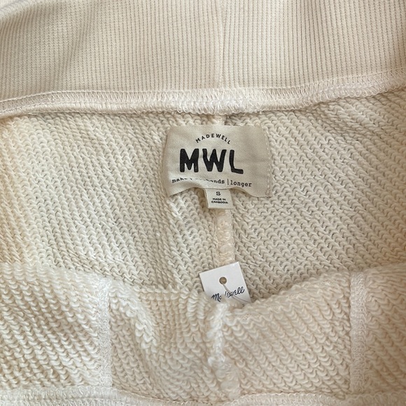 NWT Madewell MWL Airyterry Tapered Sweatpants: Stitched-Pocket Edition - Picture 7 of 7